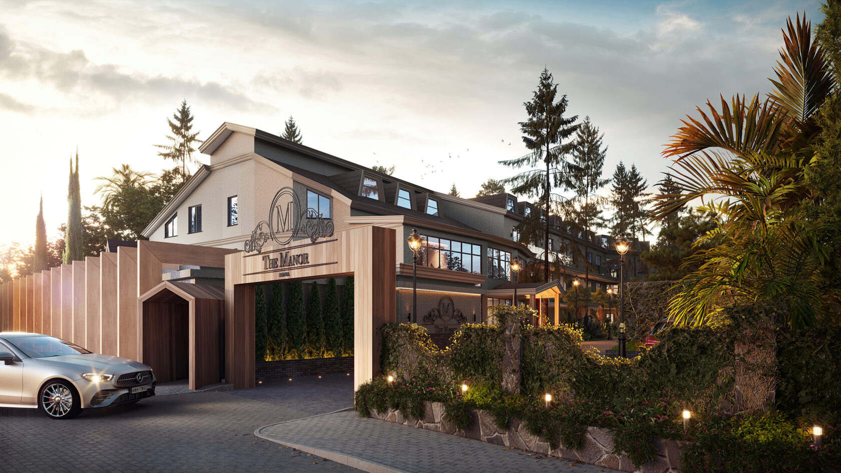 Реновация отеля The Manor